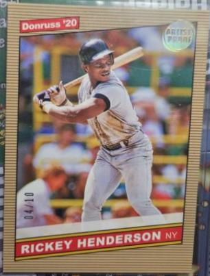Rickey Henderson [Artist Proof] #219