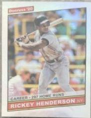 Rickey Henderson [Career Stat Line] #219