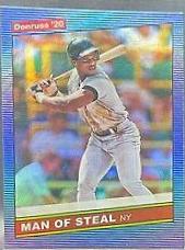 Rickey Henderson [Holo Blue] #219
