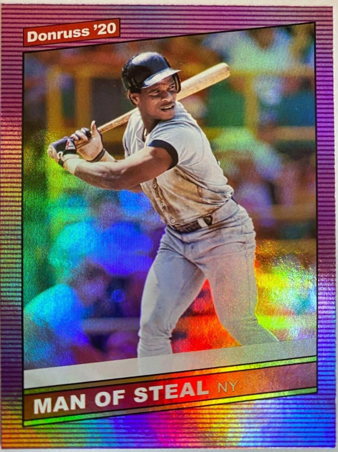 Rickey Henderson [Holo Purple] #219