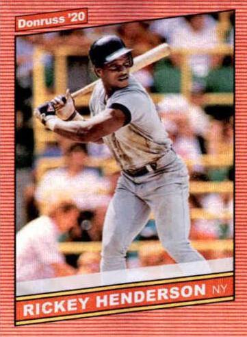 Rickey Henderson [Holo Red] #219