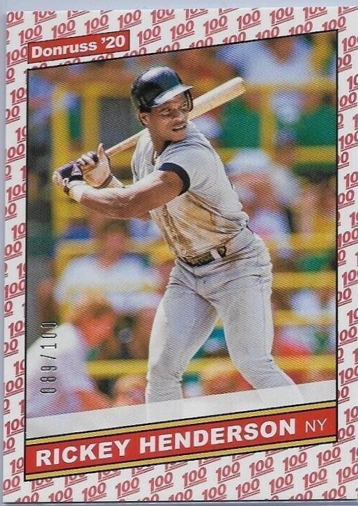 Rickey Henderson [One Hundred Emoji] #219