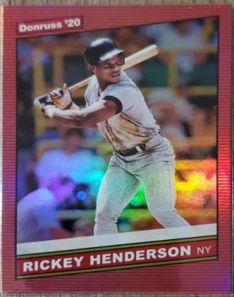 Rickey Henderson [SP Holo Purple] #219