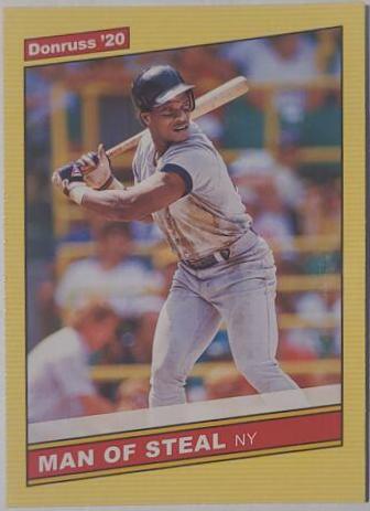 Rickey Henderson [SP Yellow] #219