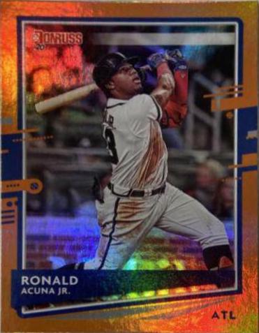 Ronald Acuna Jr. [Holo Orange] #170