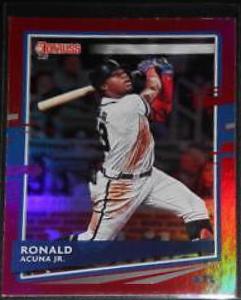 Ronald Acuna Jr. [SP Holo Red] #170