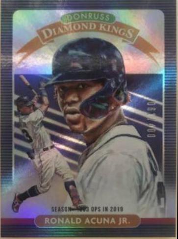 Ronald Acuna Jr. [Season Stat Line] #8