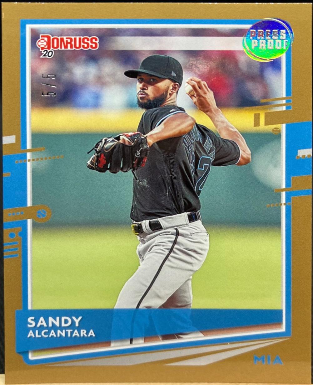Sandy Alcantara [Press Proof] #191