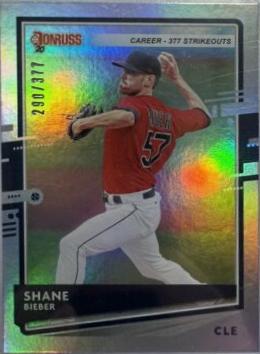 Shane Bieber [Career Stat Line] #104