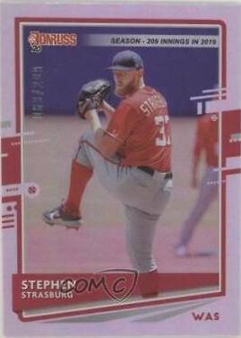 Stephen Strasburg [Season Stat Line] #67