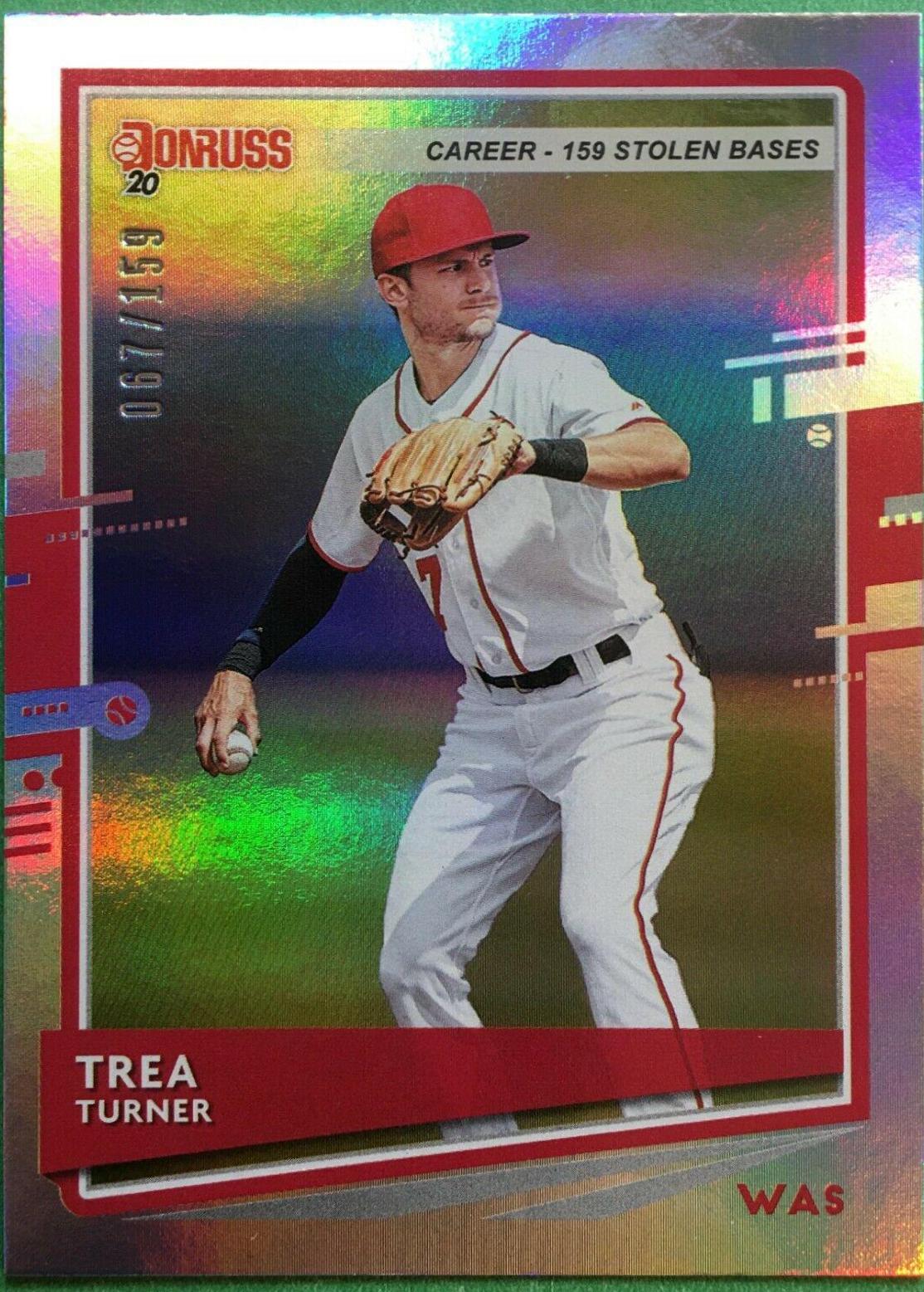 Trea Turner [SP Career Stat Line] #108