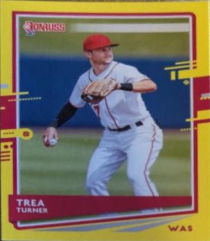 Trea Turner [SP Yellow] #108