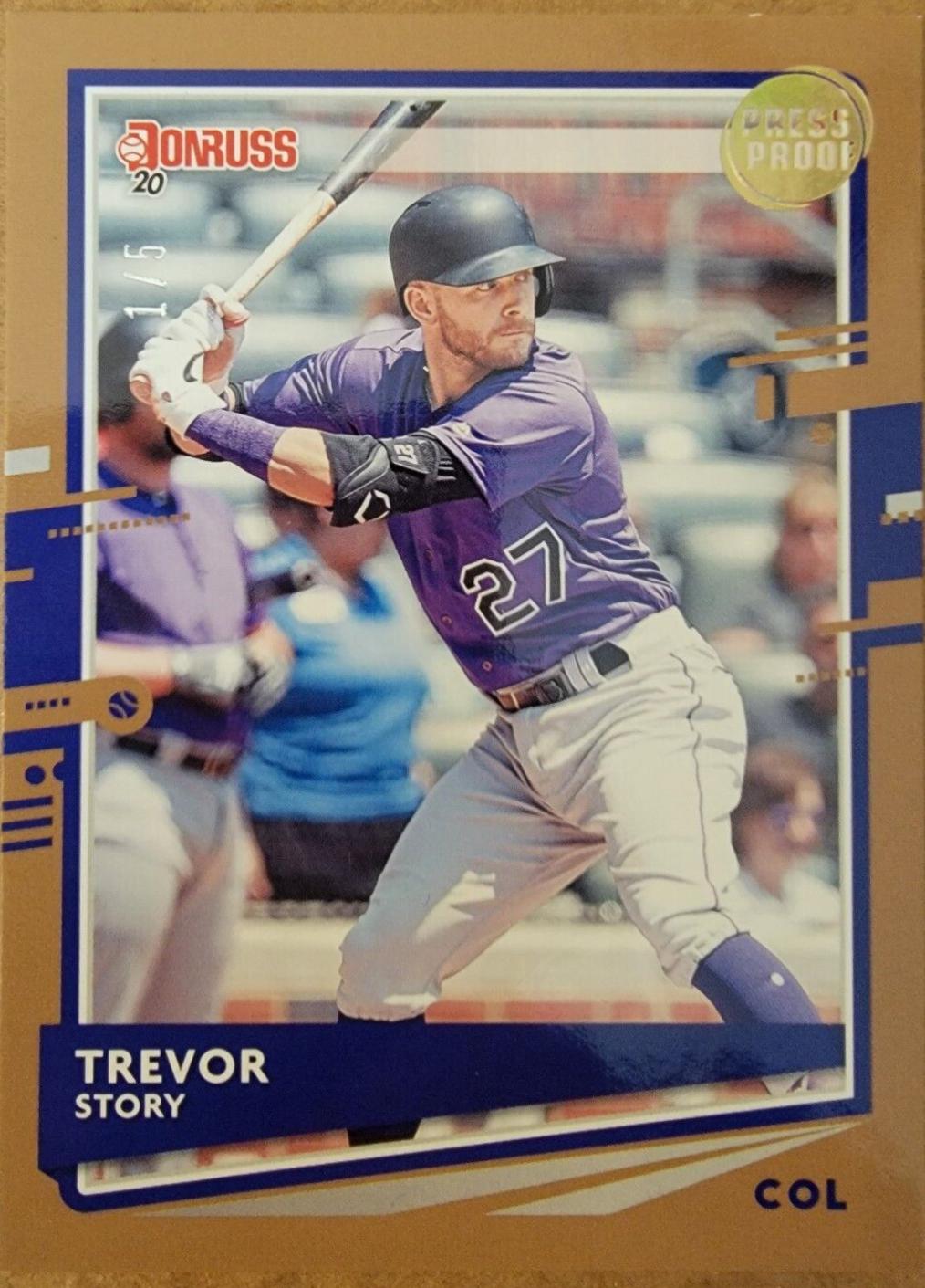 Trevor Story [Press Proof] #166