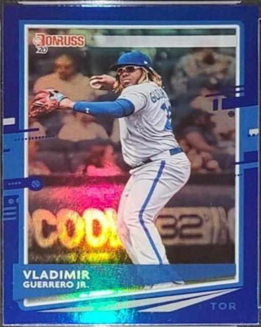 Vladimir Guerrero Jr. [SP Holo Blue] #102