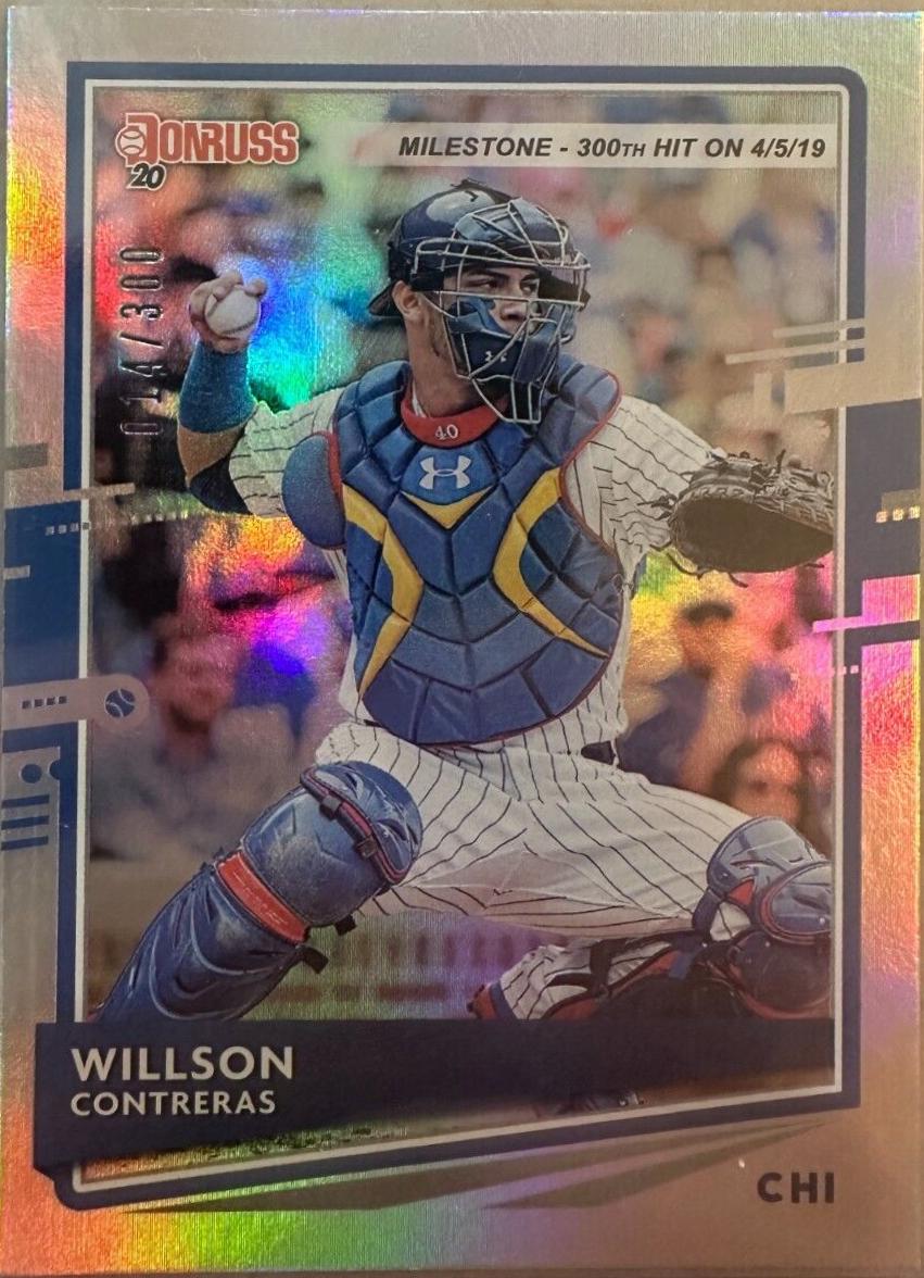 Willson Contreras [Milestone Stat Line] #197