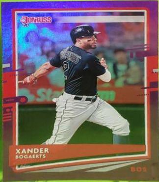 Xander Bogaerts [Holo Purple] #75