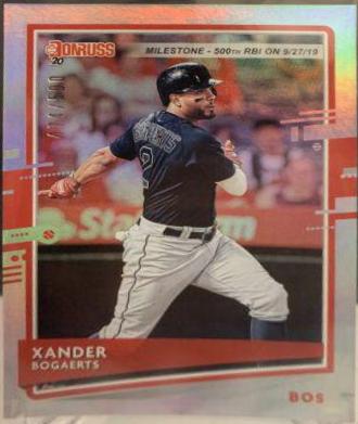 Xander Bogaerts [Milestone Stat Line] #75