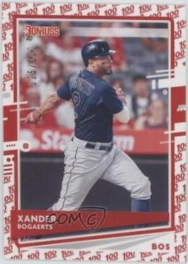 Xander Bogaerts [One Hundred Emoji] #75