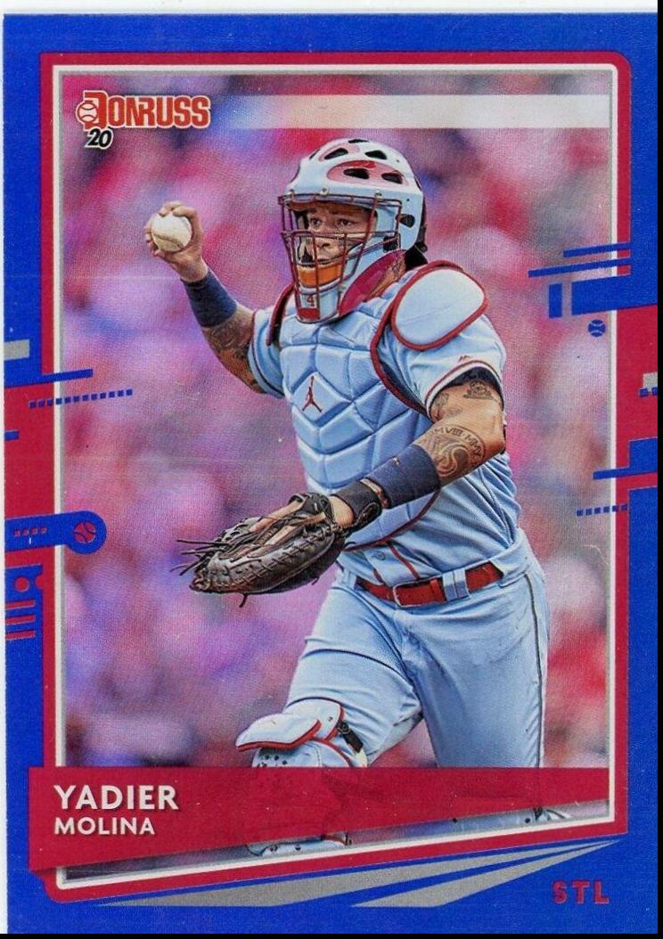 Yadier Molina [Holo Blue] #69