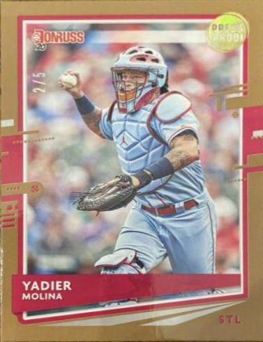 Yadier Molina [Press Proof] #69