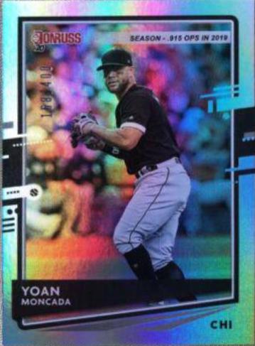 Yoan Moncada [Season Stat Line] #145