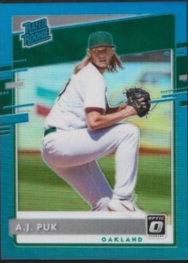 A.J. Puk [Carolina Blue] #49