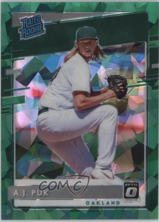 A.J. Puk [Green Cracked Ice] #49