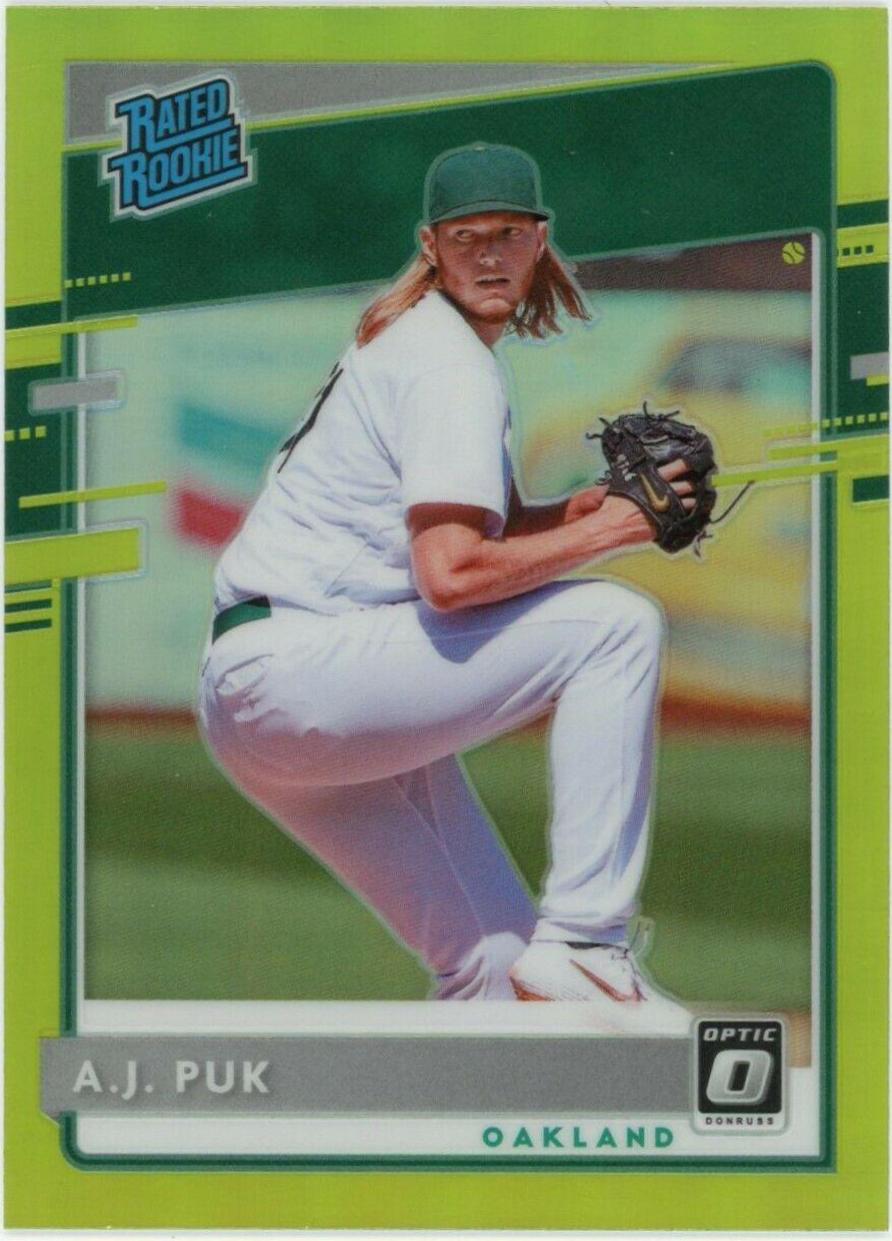 A.J. Puk [Lime Green] #49