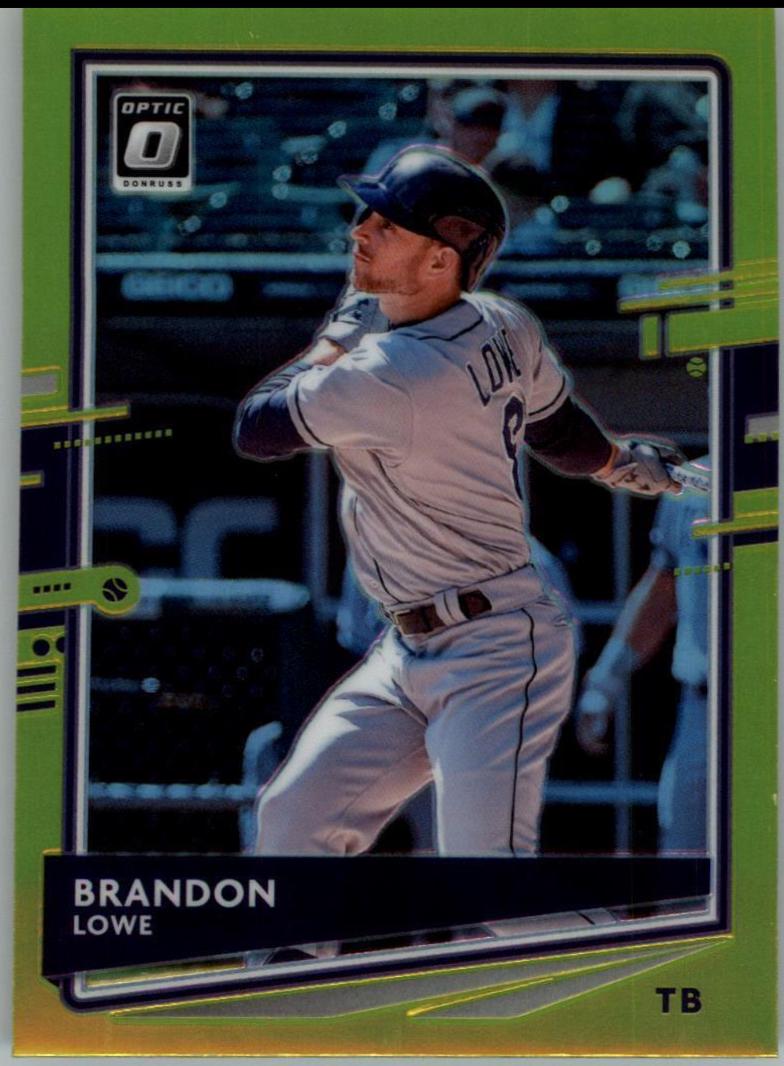Brandon Lowe [Lime Green] #167