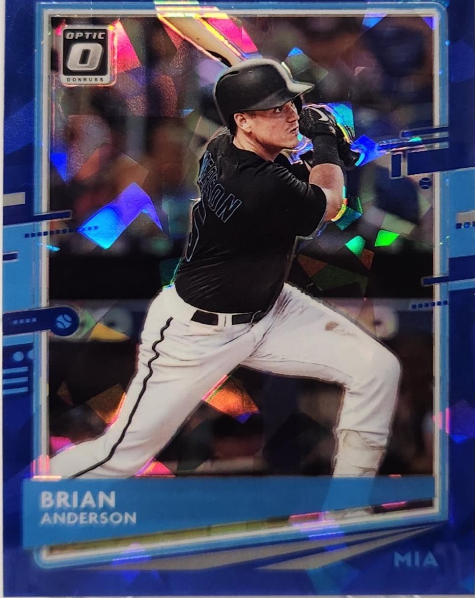 Brian Anderson [Blue Cracked Ice] #164