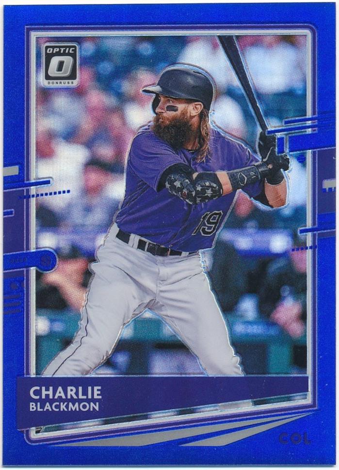 Charlie Blackmon [Blue] #99