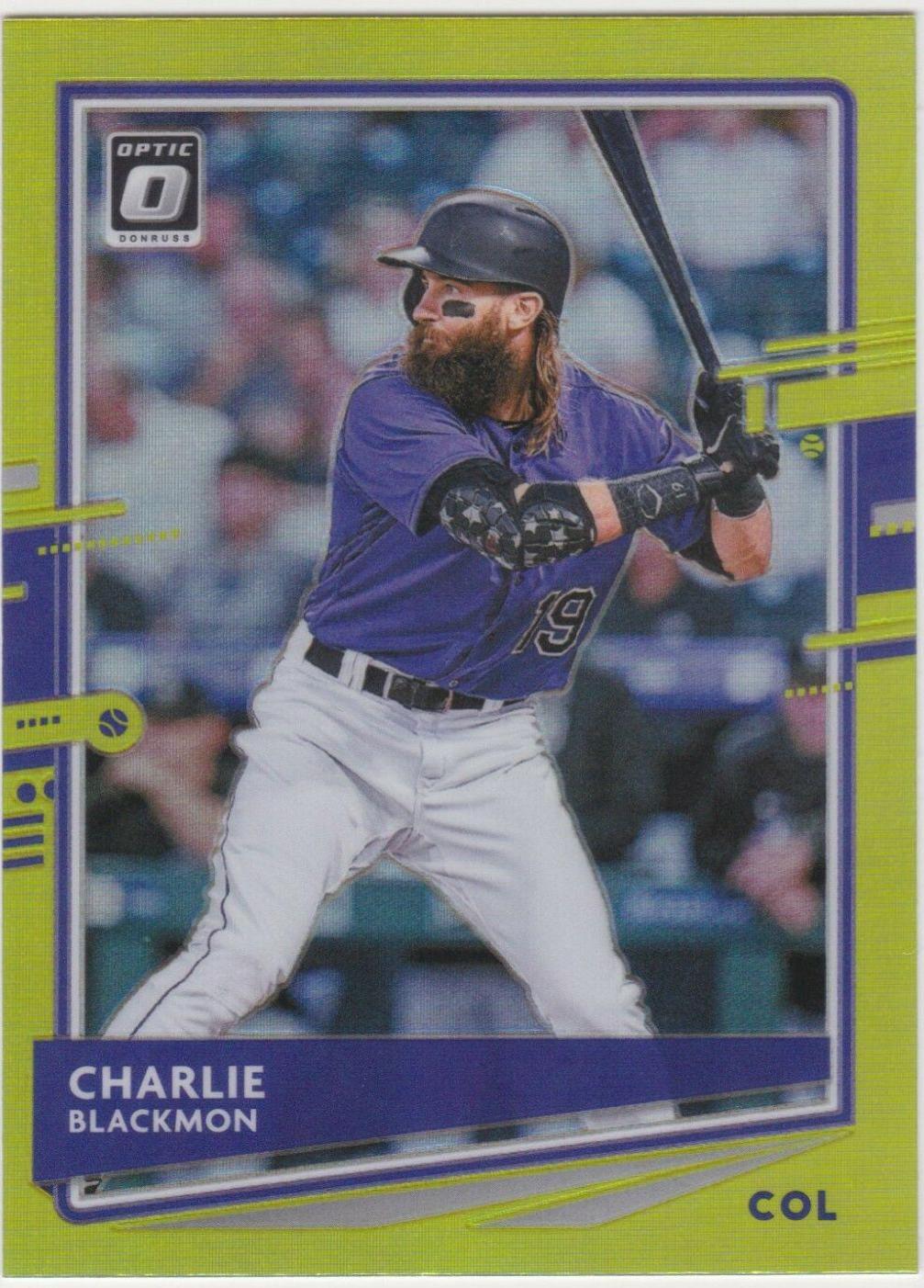 Charlie Blackmon [Gold] #99