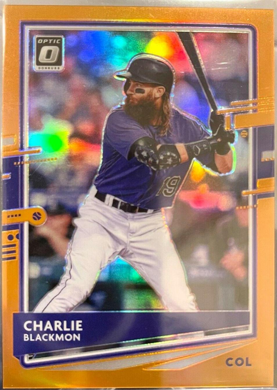 Charlie Blackmon [Orange] #99