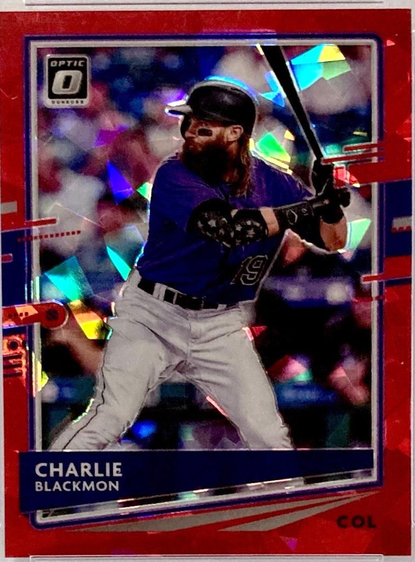 Charlie Blackmon [Red Cracked Ice] #99