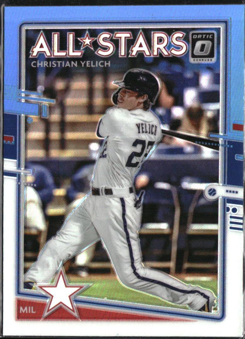 Christian Yelich [Carolina Blue & White] #198