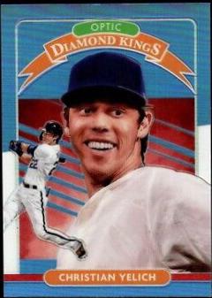 Christian Yelich [Carolina Blue & White] #5