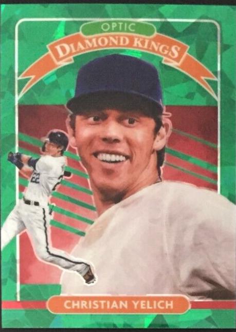 Christian Yelich [Green Cracked Ice] #5