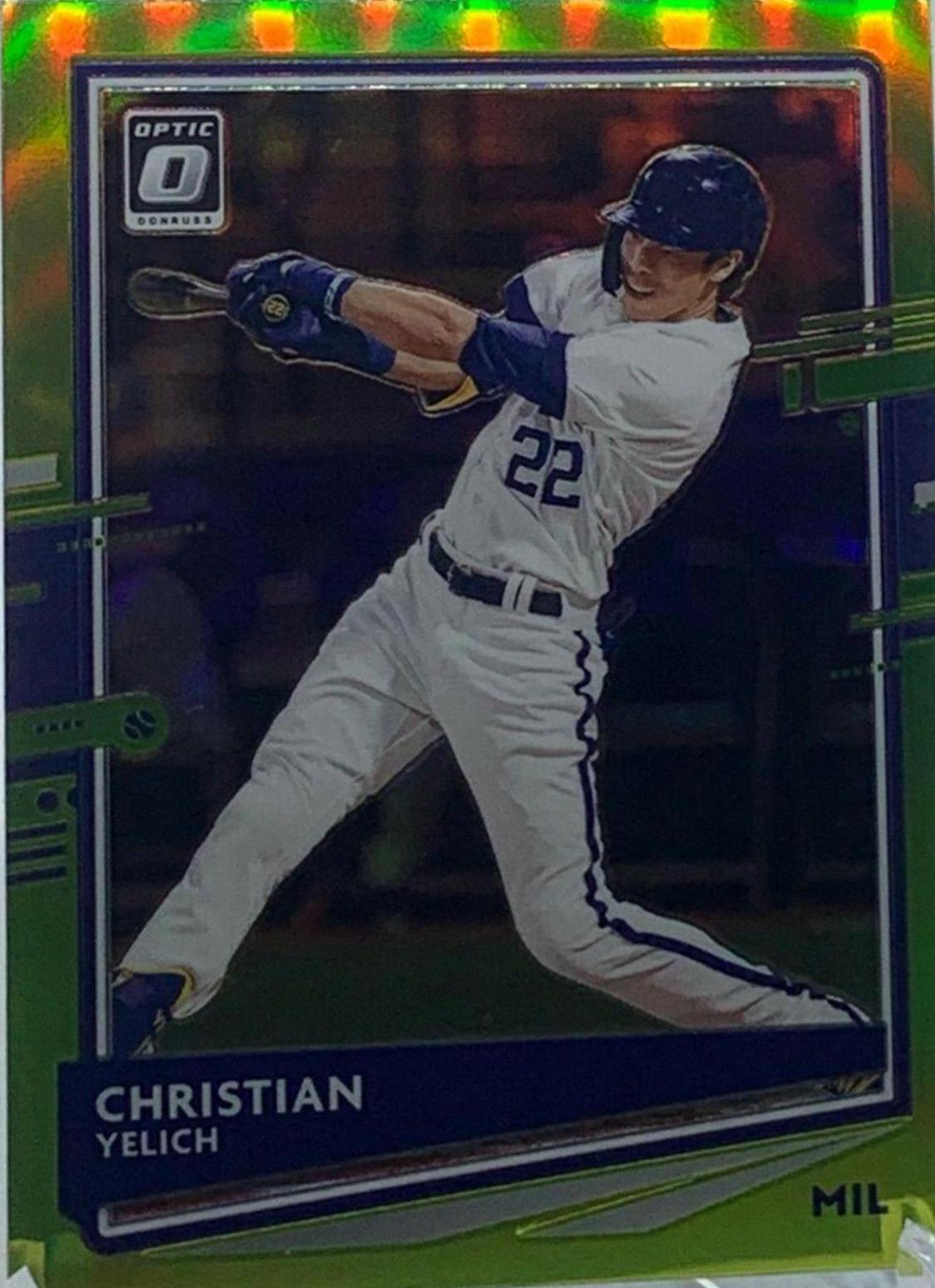 Christian Yelich [Lime Green] #129