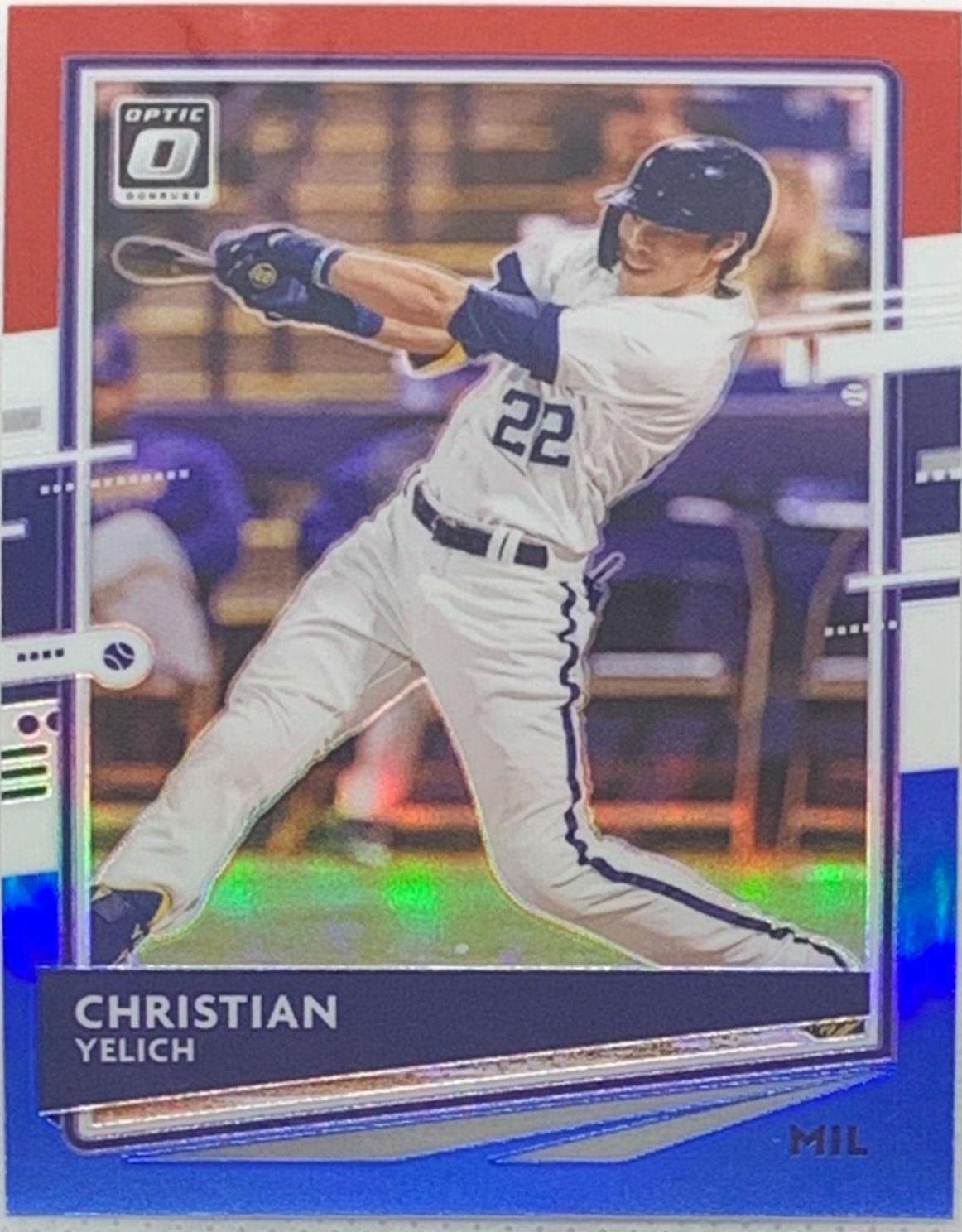 Christian Yelich [Red, White, Blue] #129