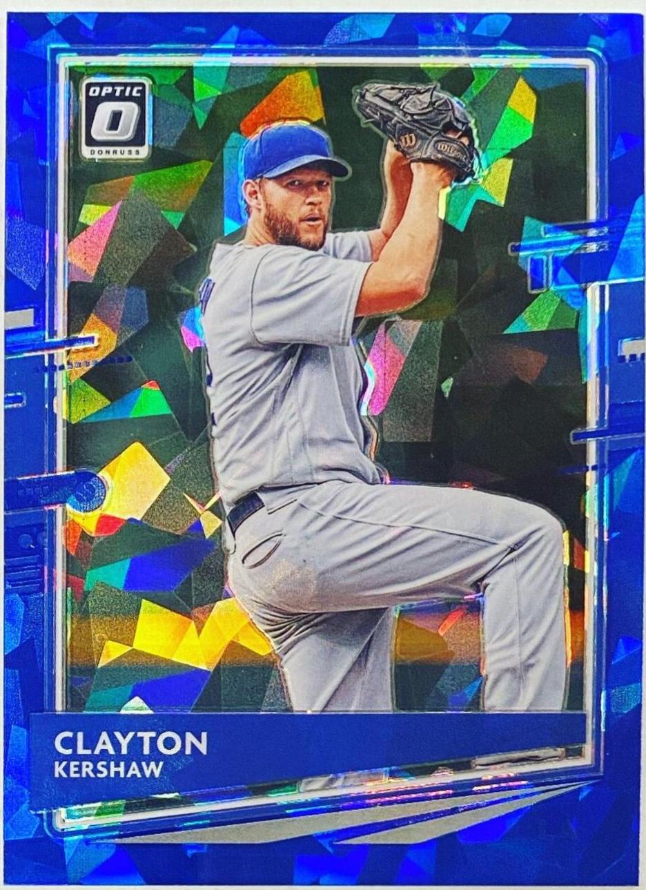 Clayton Kershaw [Blue Cracked Ice] #135