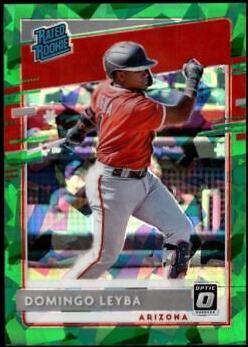 Domingo Leyba [Green Cracked Ice] #66