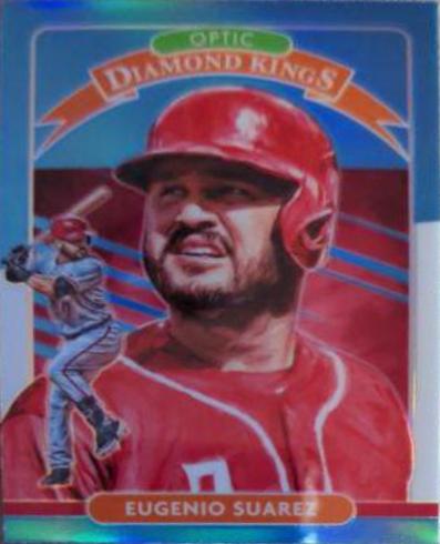 Eugenio Suarez [Carolina Blue & White] #4