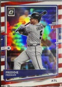 Freddie Freeman [Red, White, Blue] #168