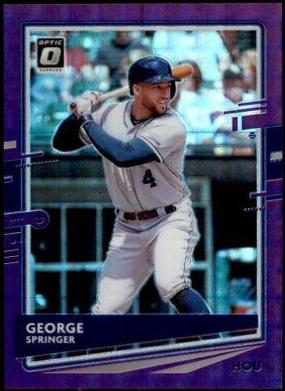 George Springer [Pandora Purple] #194