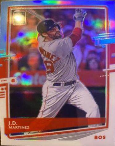 J.D. Martinez [Carolina Blue & White] #178