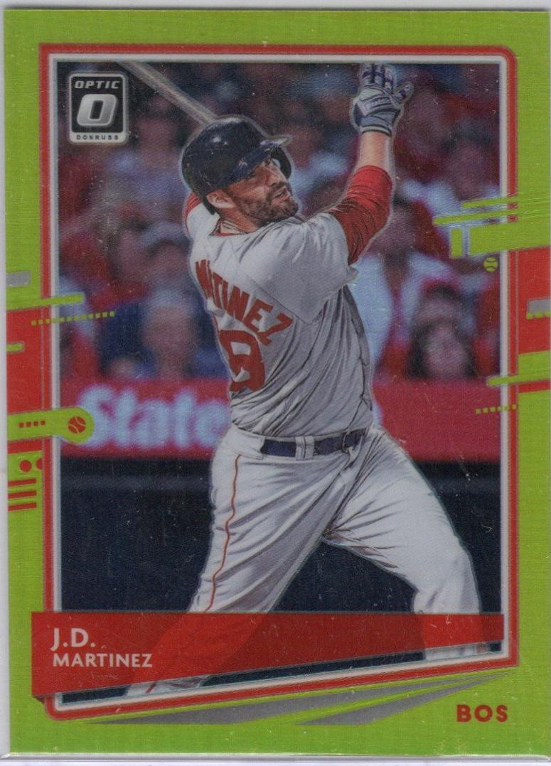 J.D. Martinez [Lime Green] #178