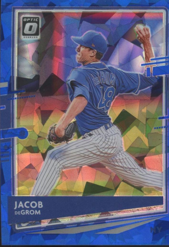 Jacob deGrom [Blue Cracked Ice] #103