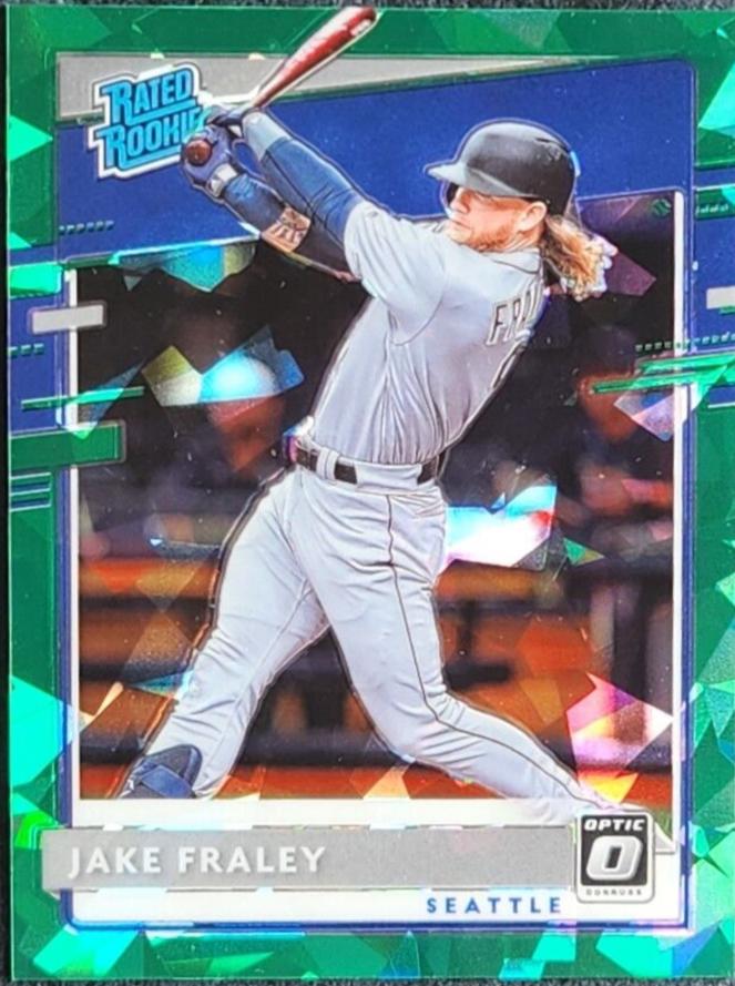 Jake Fraley [Green Cracked Ice] #80