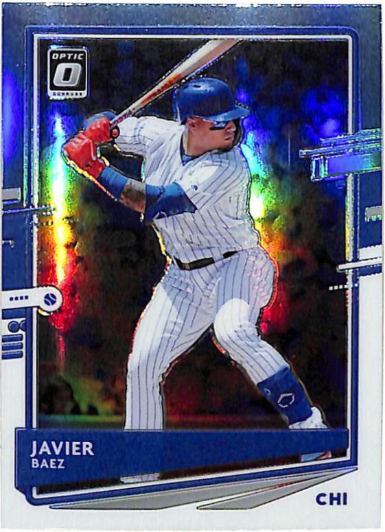 Javier Baez [Carolina Blue & White] #115
