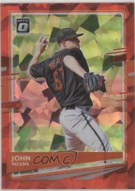 John Means [Red Cracked Ice] #189